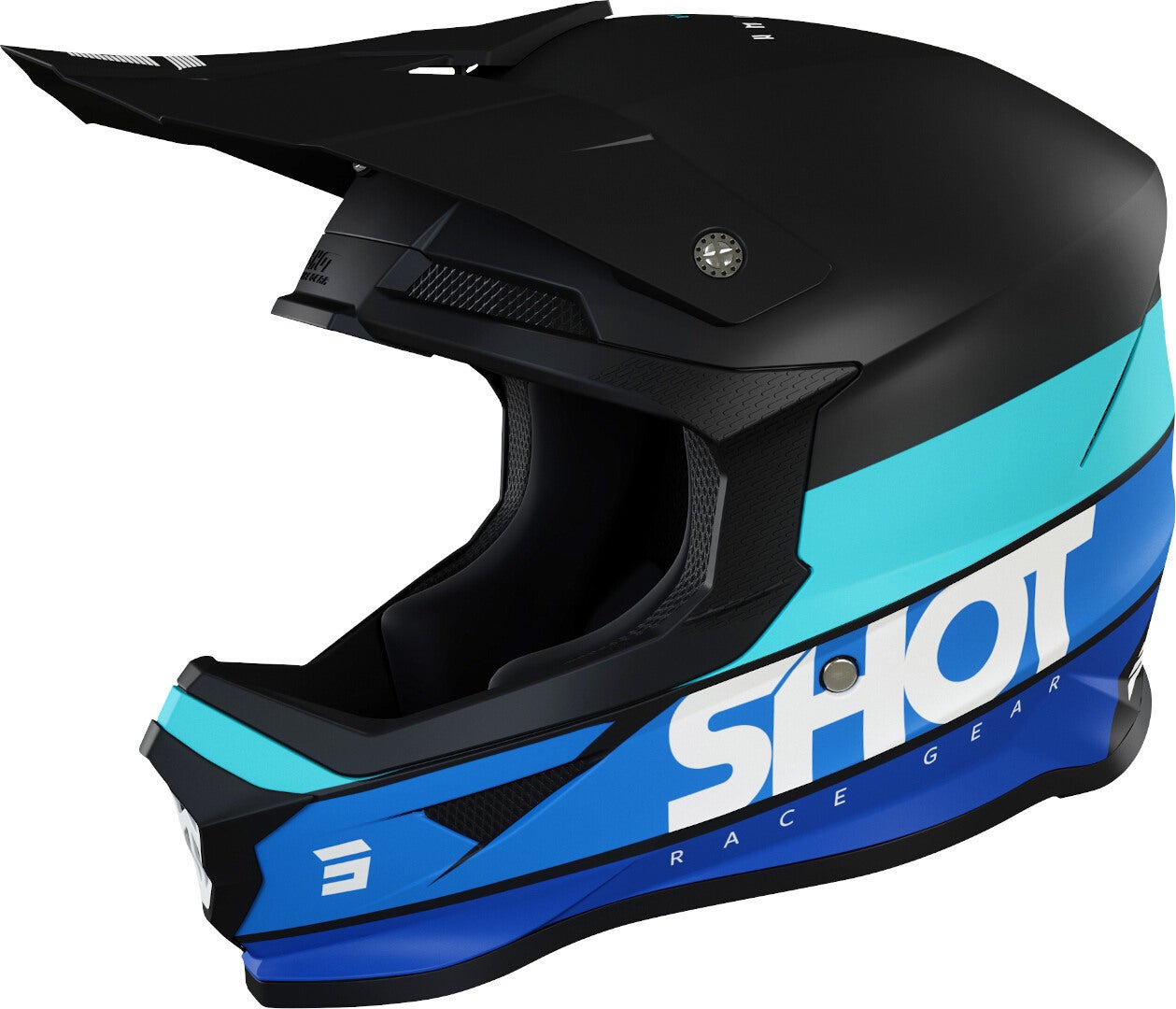 Shot Furious Story Motokrosová přilba černá/modrá XXL (63/64) Obrázek 1