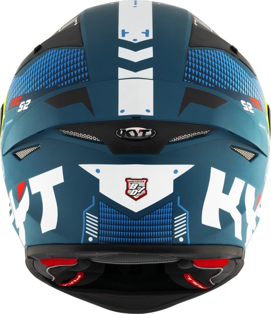 KYT TT-Revo Fuselage Helmet yellow matt M (57/58) Figure 2