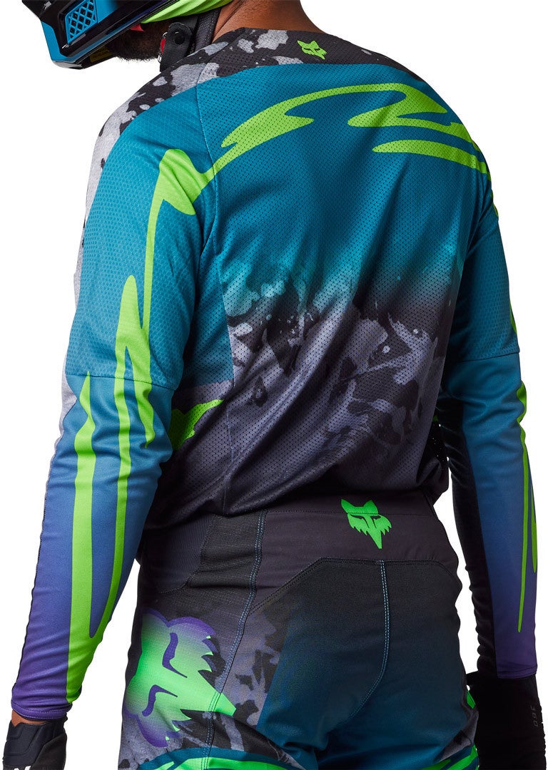 FOX 360 Dkay Motocross trøje blå L Figur 5