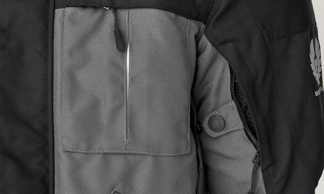 Belstaff Highway Motorcycle Textile Jacket grey/black M Figure 6