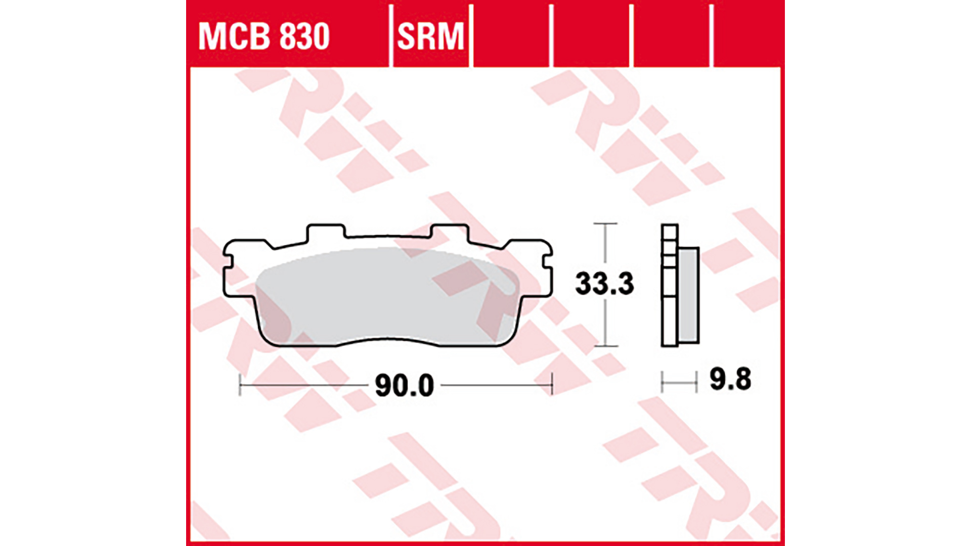 TRW Lucas TRW Lucas MCB830SRM Figur 1
