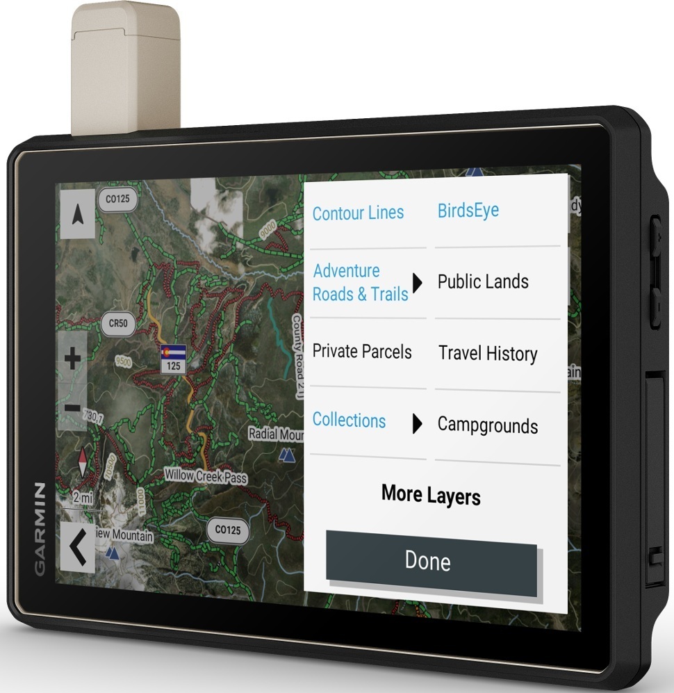 Garmin TREAD® Overland Edition Navigationssystem Figur 1 Garmin TREAD® Overland Edition Navigationssystem Figur 1