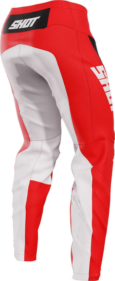 Shot Devo Star Motocross Pants red/white 36 Figure 3