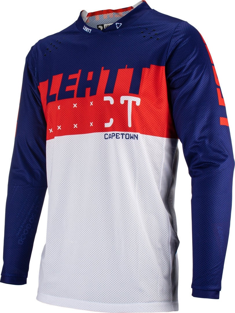 Leatt 4.5 Lite Motokrosový dres modrá/červená/bílá XXL Obrázek 1