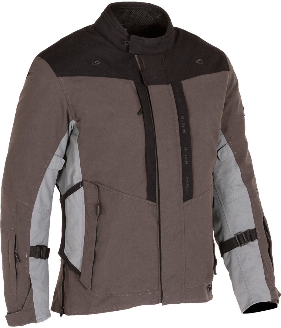 Merlin Borderlands D3O Motorcycle Textile Jacket grey XXL Figure 9