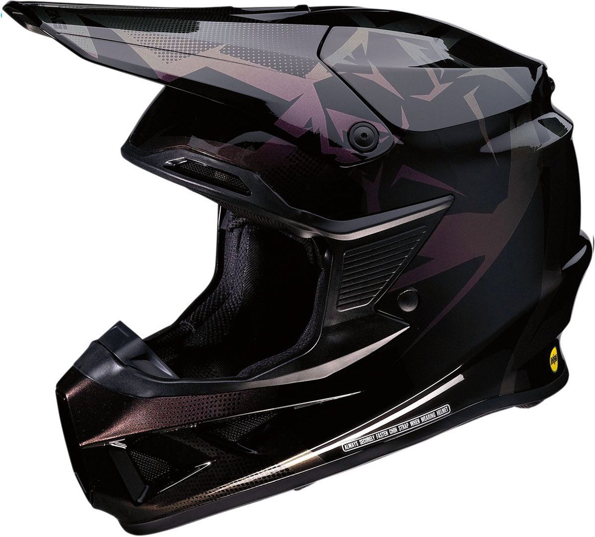 Moose Racing F.I. Agroid MIPS Motocross Helm violett M (57/58) Abbildung 1