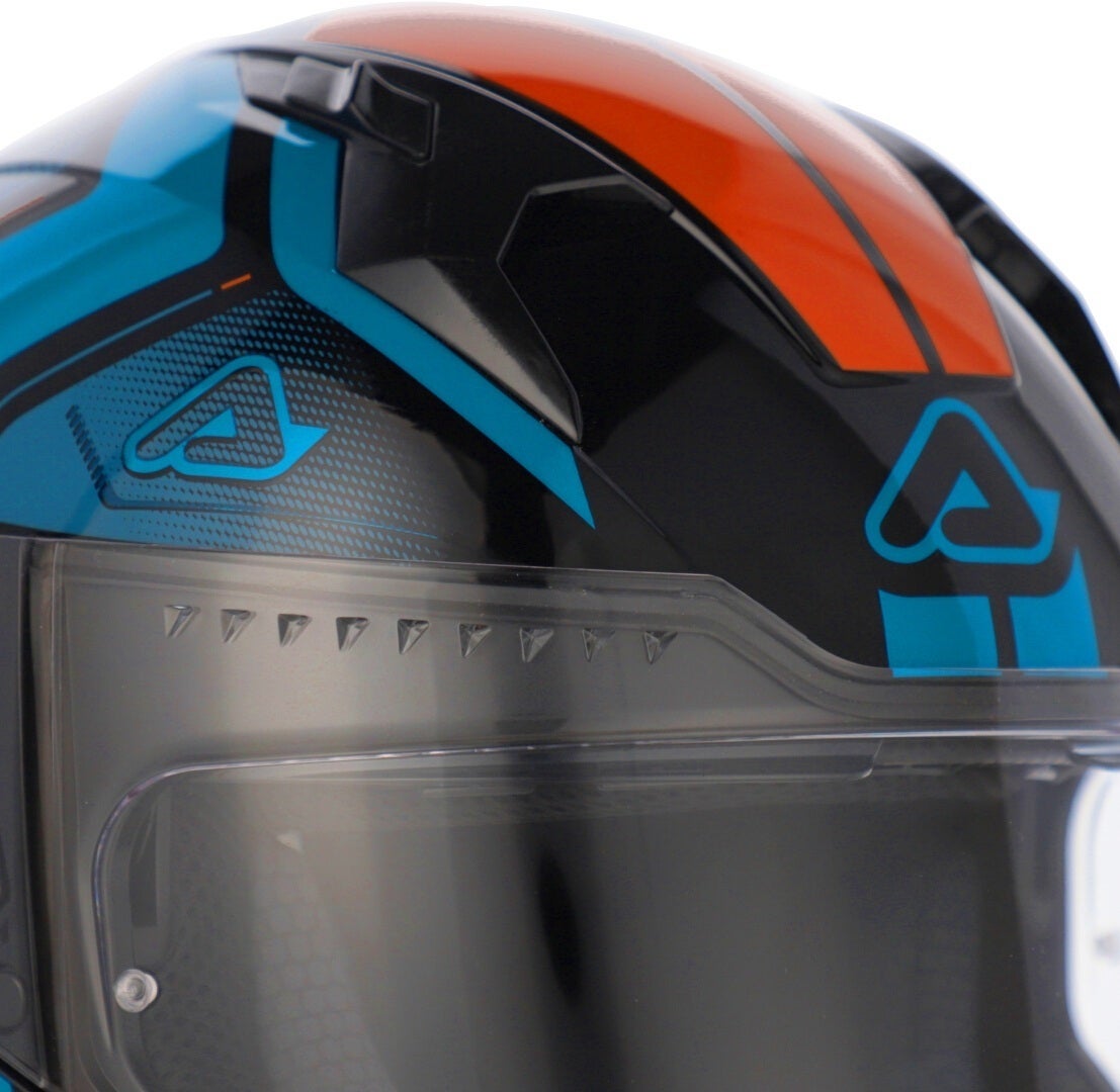 Acerbis X-Way Graphic Helm blauw/oranje Verlies (59/60) Figuur 4