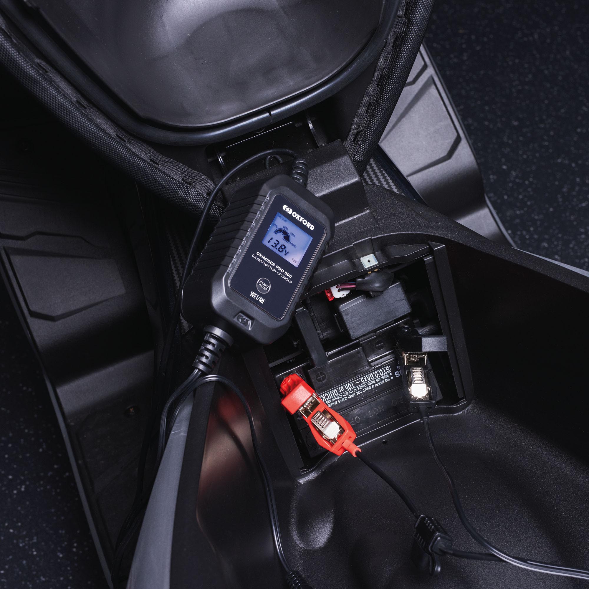 Oxford Oximiser Pro 900 Battery Charger EU Plug Figure 7