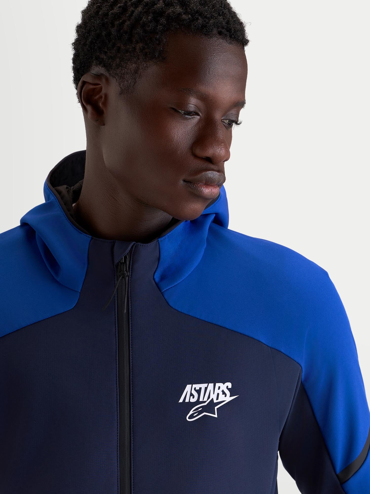 Alpinestars Aeroshel Chaqueta textil impermeable para motocicleta Azul marino M Figura 10