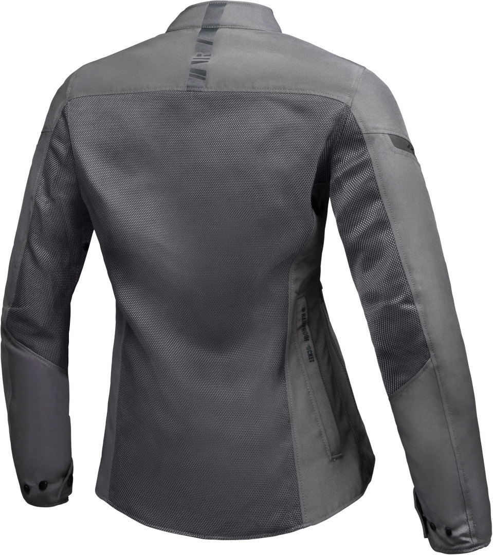 Ixon Fresh Damen Motorrad Textiljacke dunkelgrau M Abbildung 2