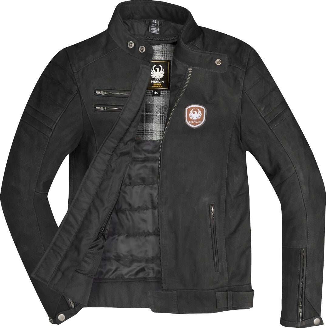 Merlin Alton Motorcycle Leather Jacket black 4XL Figure 2