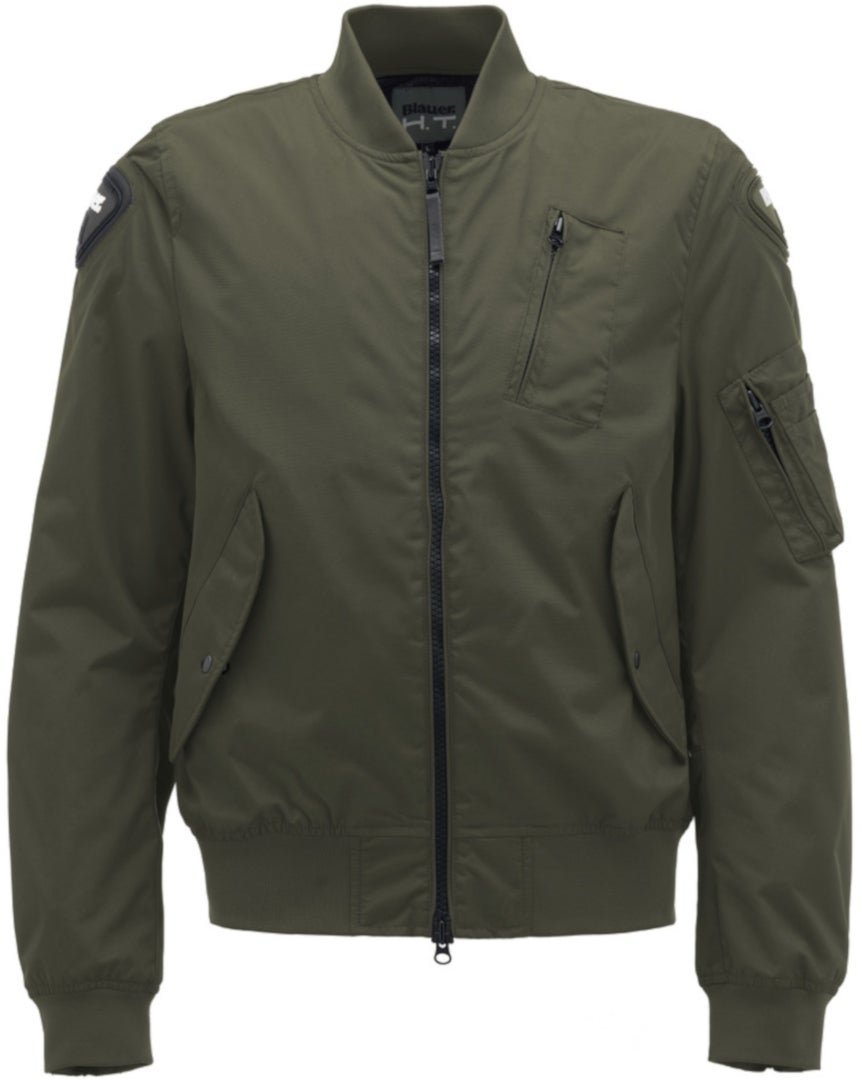 Blauer Maverick Motorrad Textiljacke grün L Abbildung 1