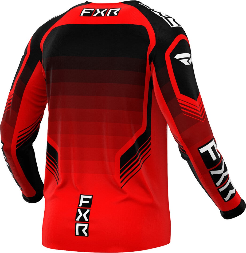FXR Clutch Pro 2024 Motocross Jersey red/black/white S Figure 4