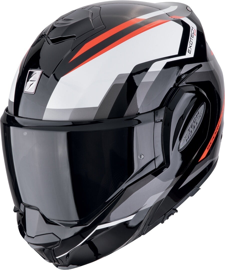 Scorpion EXO Tech Evo Furio Casco nero/grigio/rosso XXL (62/63) Figura 1