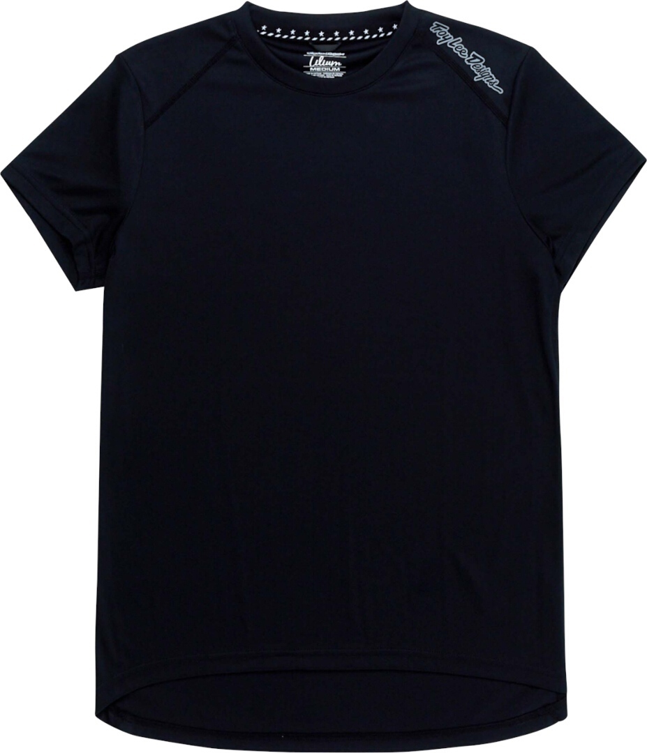 Troy Lee Designs Lilium SS Mono Ladies Cykeltrøje Sort M Figur 1