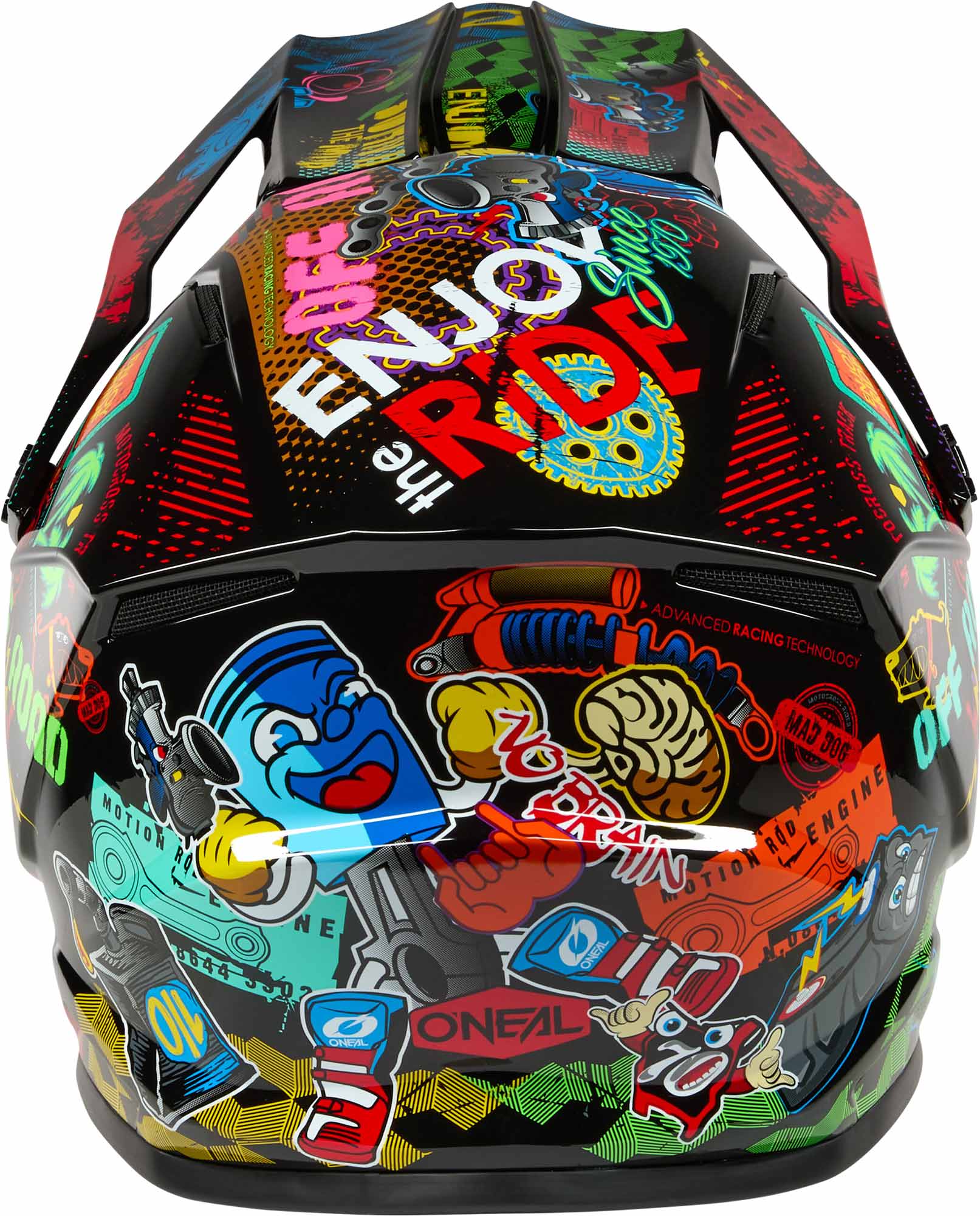 Oneal 1SRS VIBRANT Youth Motocross Helmet colorful Y/XL (51-52) Figure 6