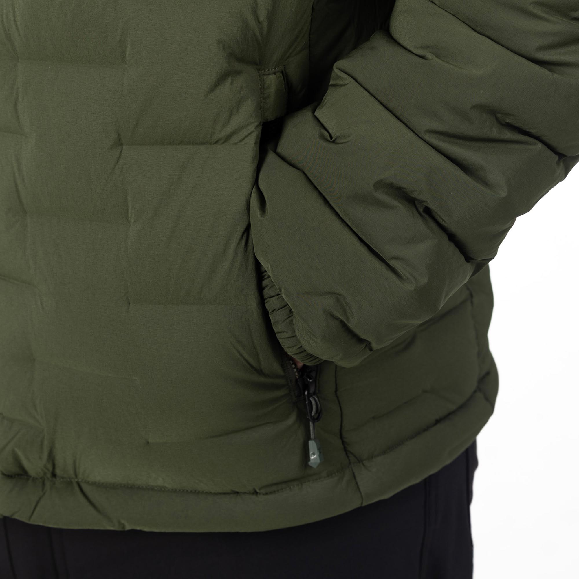 Klim Boulder Stretch Down Hooded Jacket green XL Figure 7