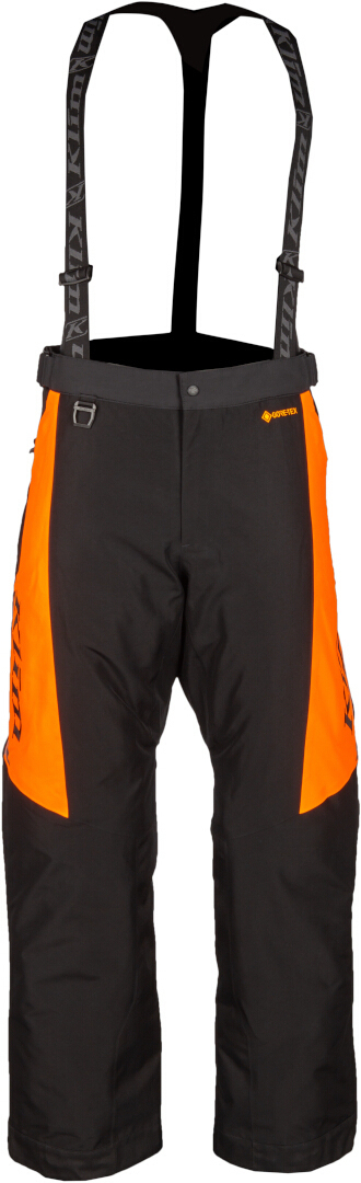 Klim Kaos 2022 Pantaloni de bib pentru snowmobil Negru/Portocaliu L Figura 5