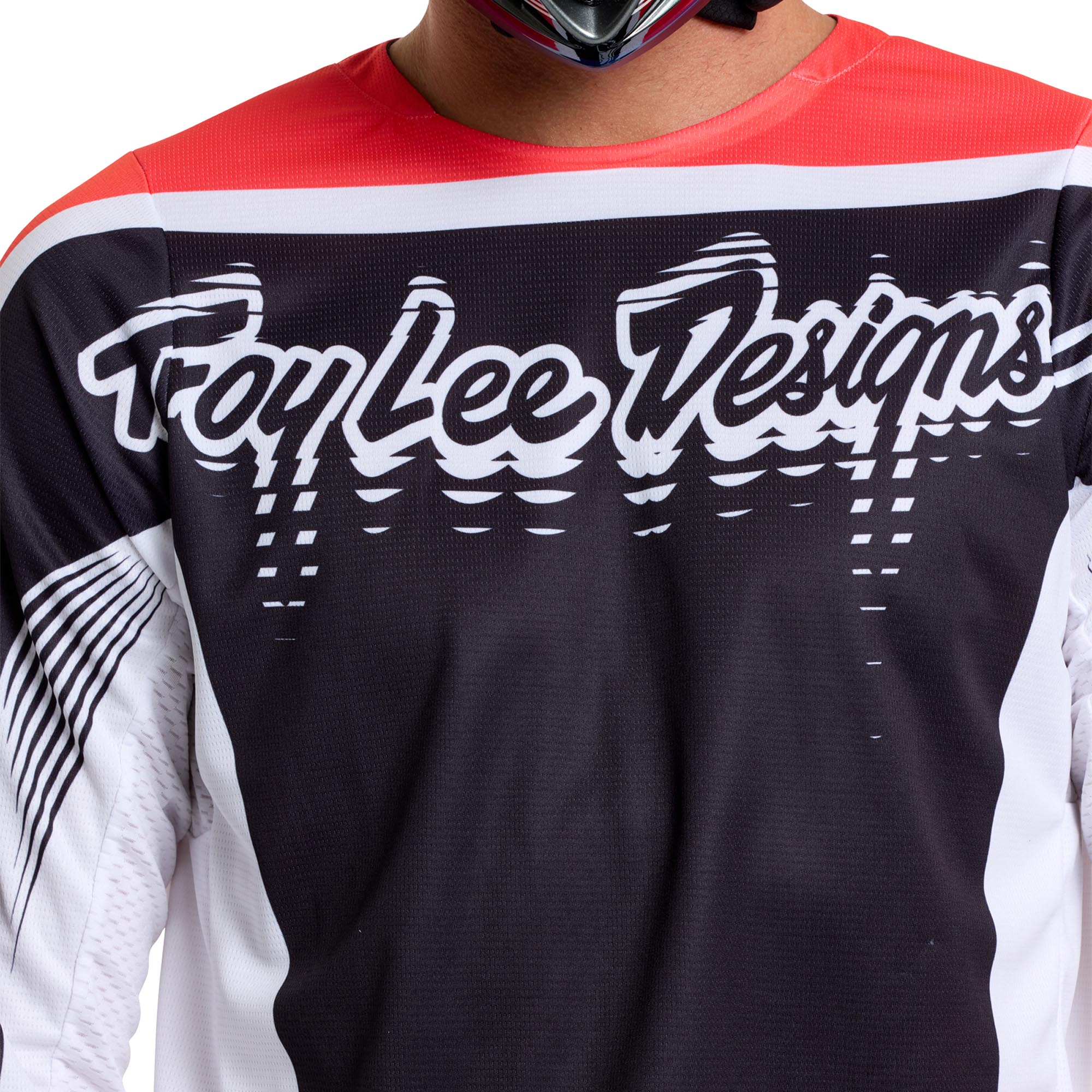 Troy Lee Designs GP Pro Stagger Motokrosový dres Černá/červená XXL Obrázek 5