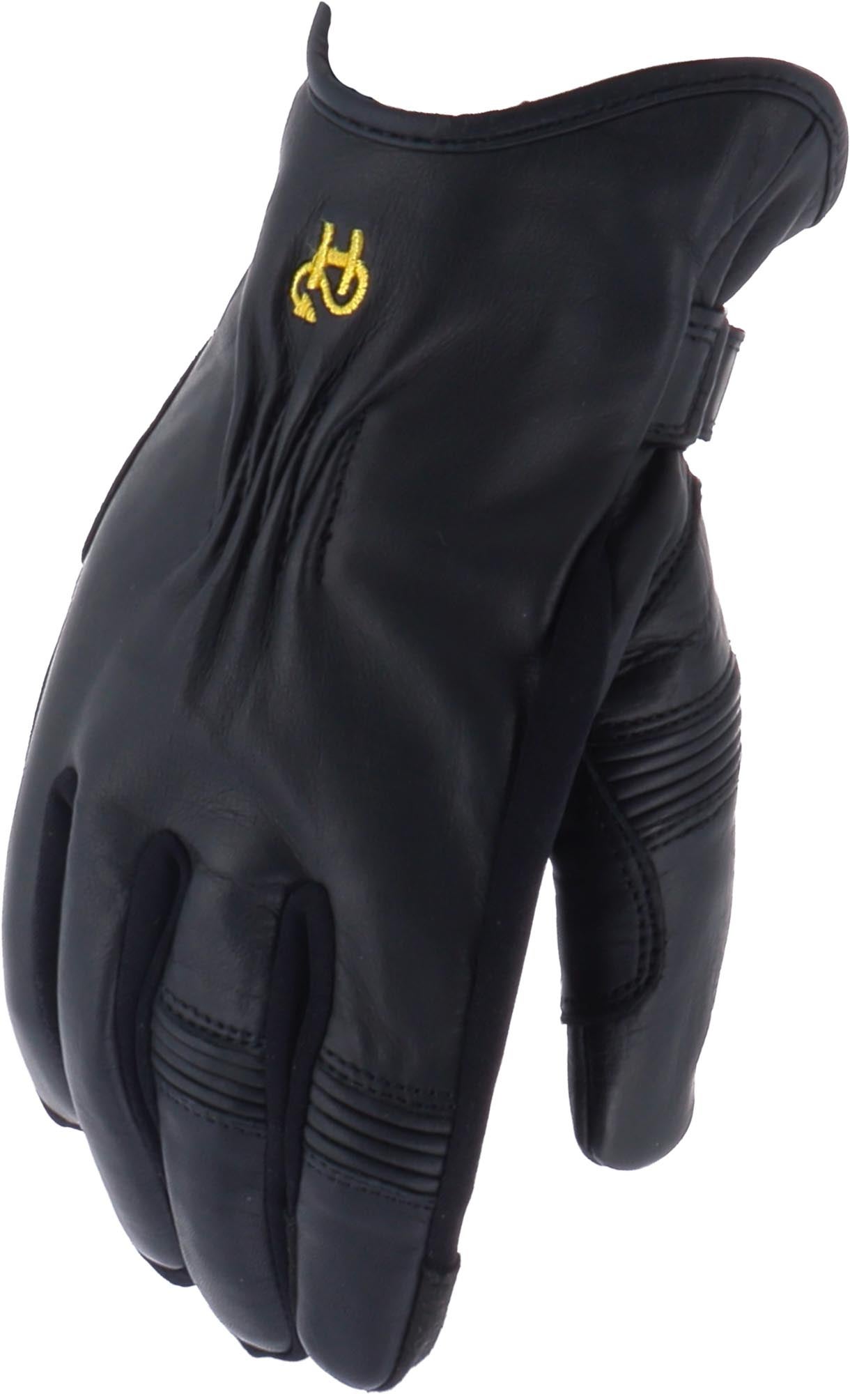 Helstons Benson Evo Motorcykelhandsker Sort M Figur 1