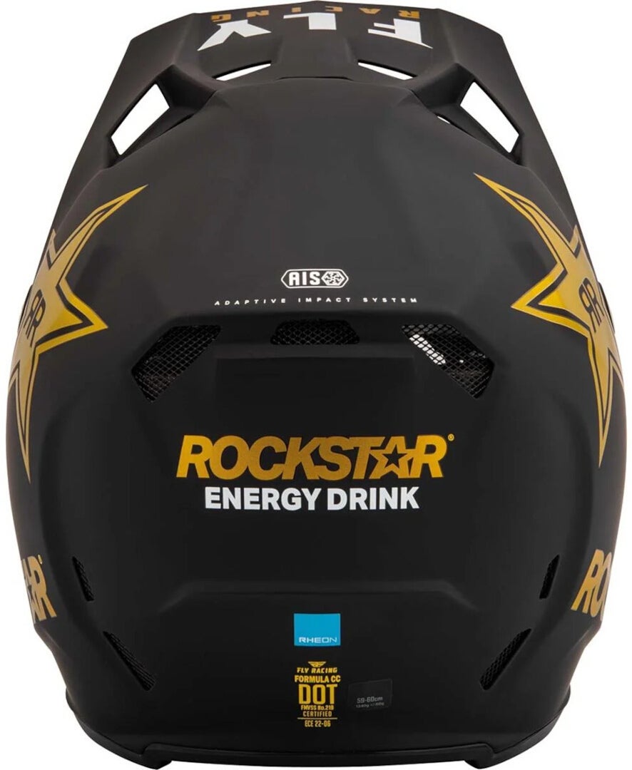 Fly Racing Formula CC Driver Rockstar Capacete de Motocross L (59/60) Figura 3