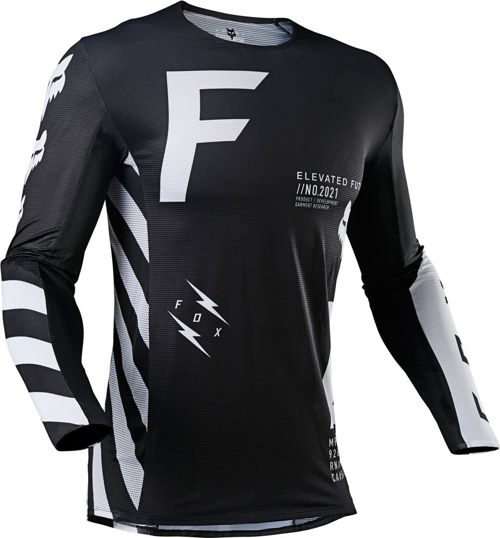 FOX Flexair RIGZ Motocross Jersey black XL Figure 3