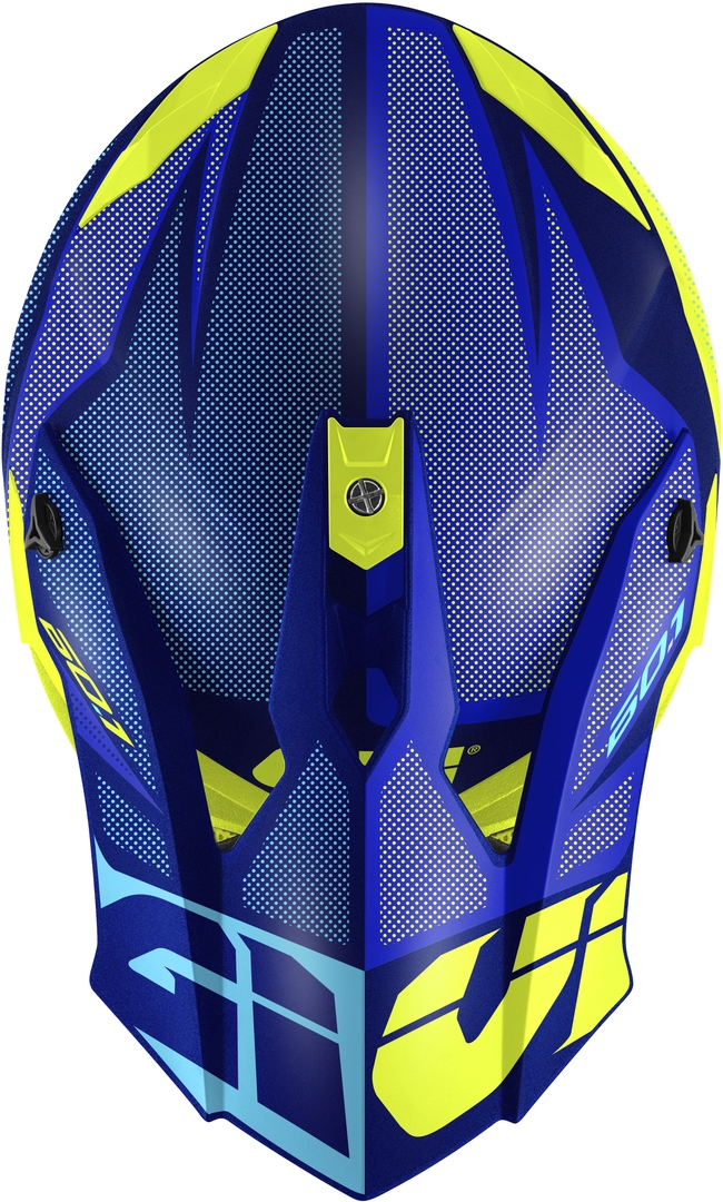 GIVI 60.1 Invert Cross Helmet blue matt/yellow M Figure 4