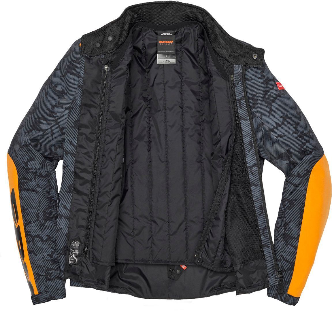 Spidi Solar H2Out Motorrad Textiljacke dunkles camouflage M Abbildung 2
