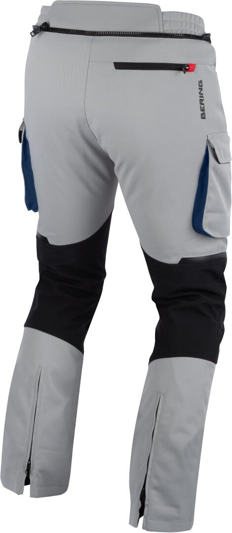 Bering Freeway waterproof Motorcycle Textile Pants grey/blue 3XL Figure 2