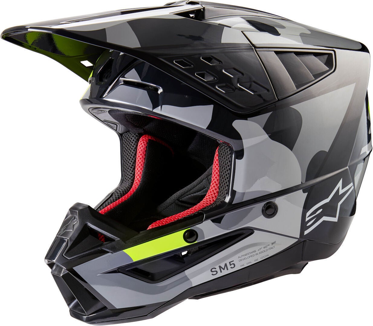 Alpinestars S-M5 Rover 2 2024 Motocross Helmet-image-727137088
