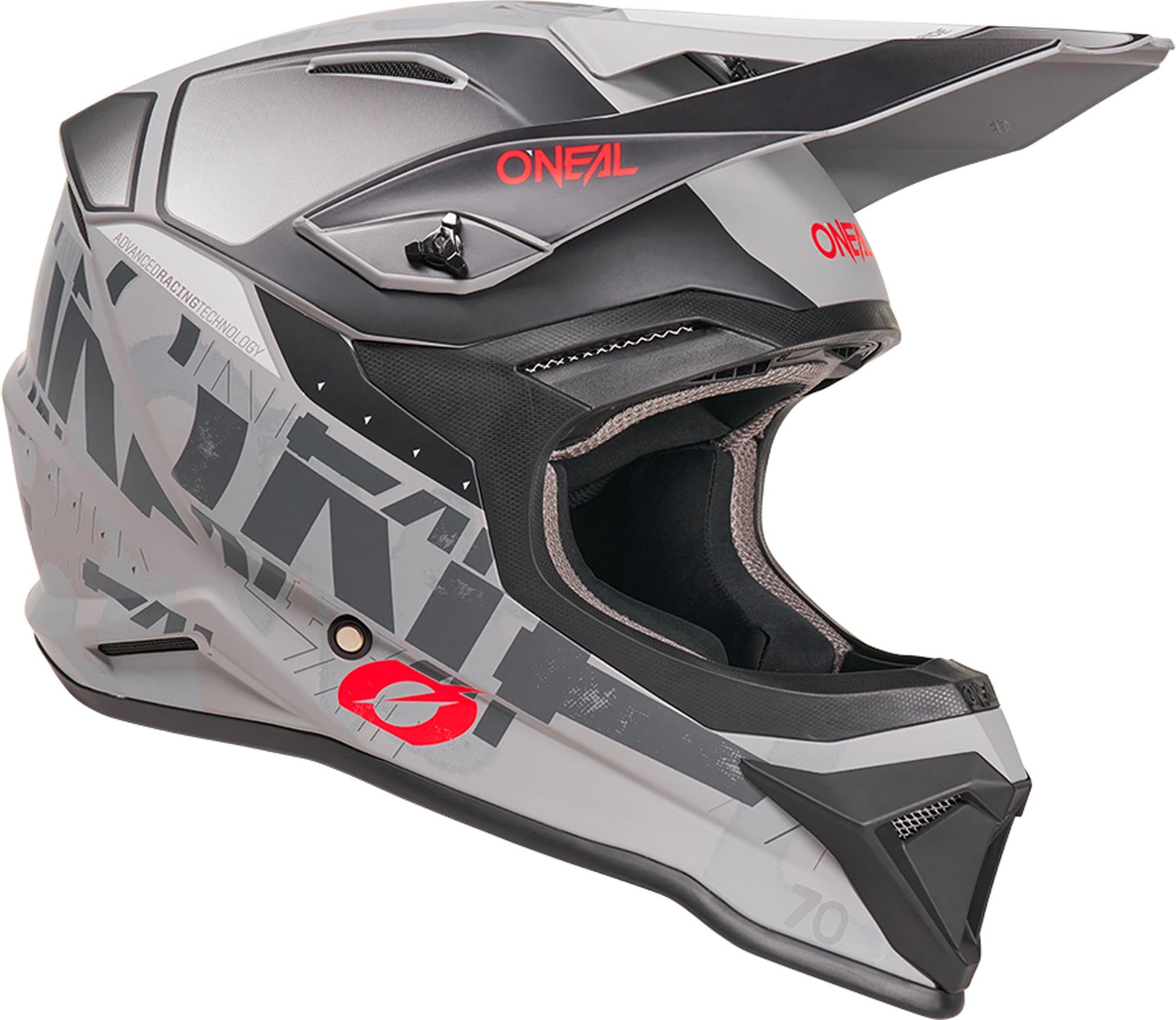 Oneal 1SRS Voltixx Motocrosshjelm sort/grå XXL (63/64) Figur 6