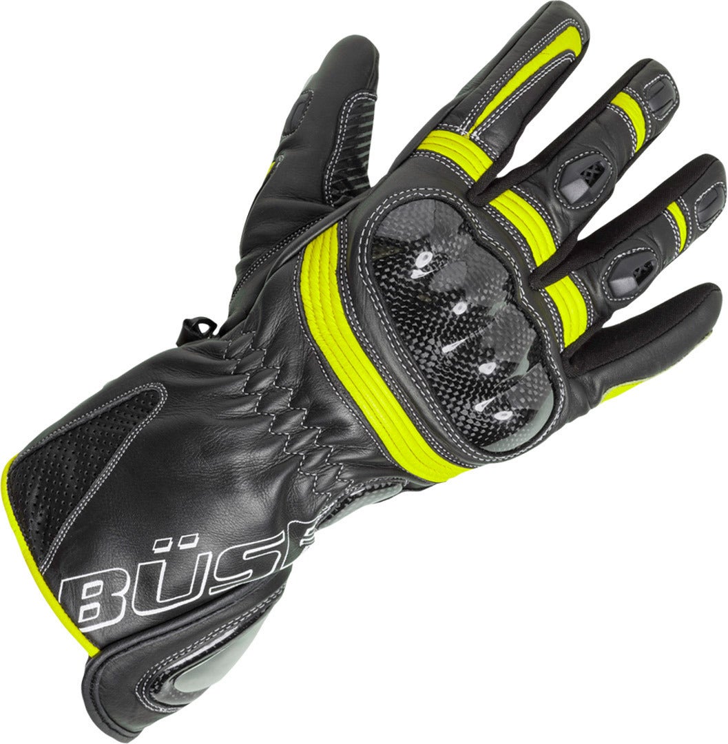 Büse Misano Damen Handschuhe schwarz/neon 6 Abbildung 1