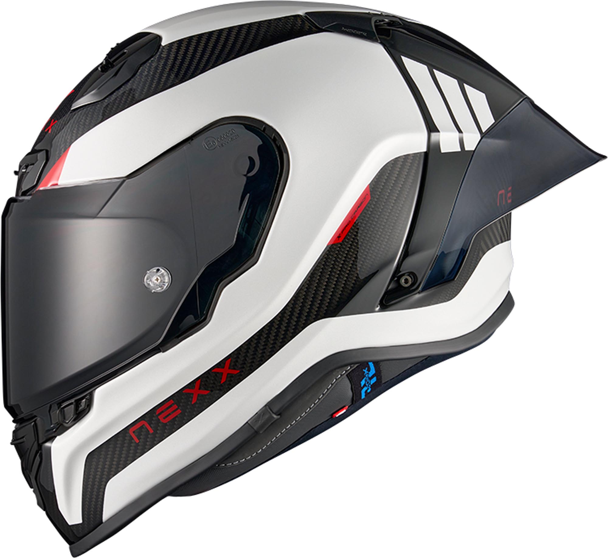 Nexx X.R3R Apex Carbon Cască alb/negru XXS (51/52) Figura 2