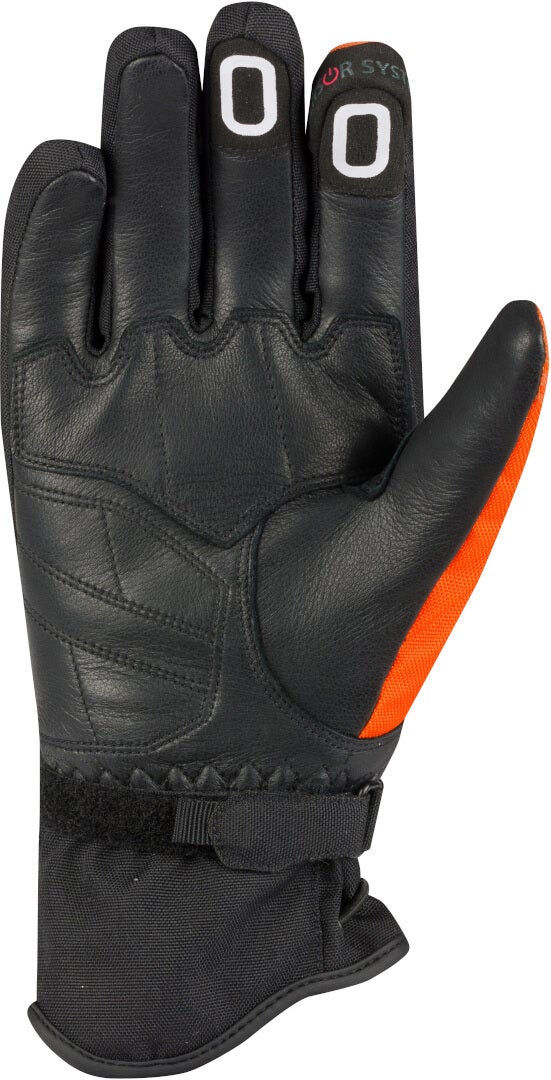 Bering Zephyr vandtætte damer motorcykelhandsker sort/orange M Figur 2