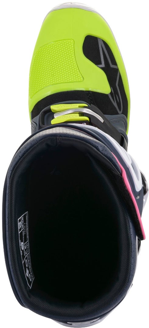 Alpinestars Tech 7 Botas de motocross blanco/rosa/gris 11 (45,5) Figura 3
