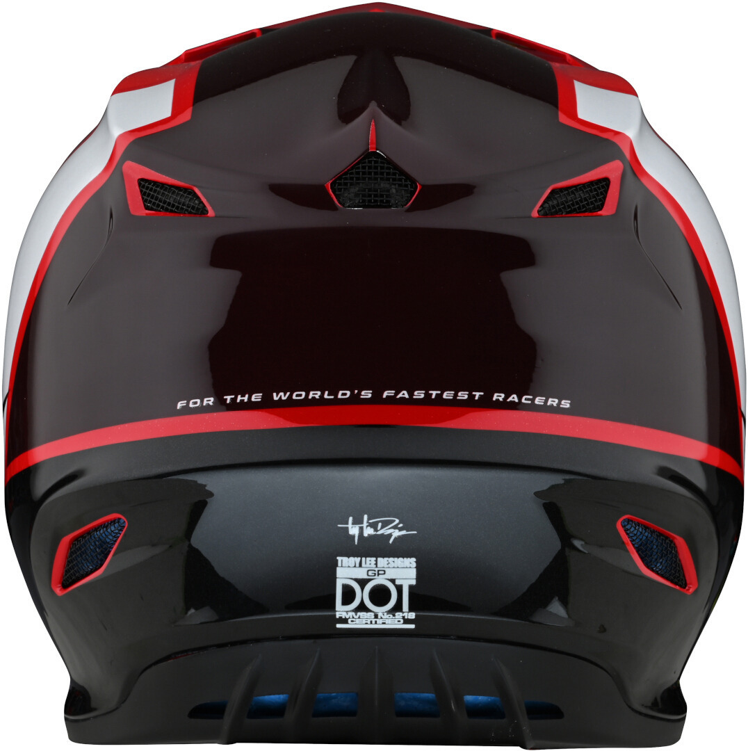 Troy Lee Designs GP Nova Cască de motocross pentru tineret roșu Y/M (50/51) Figura 6
