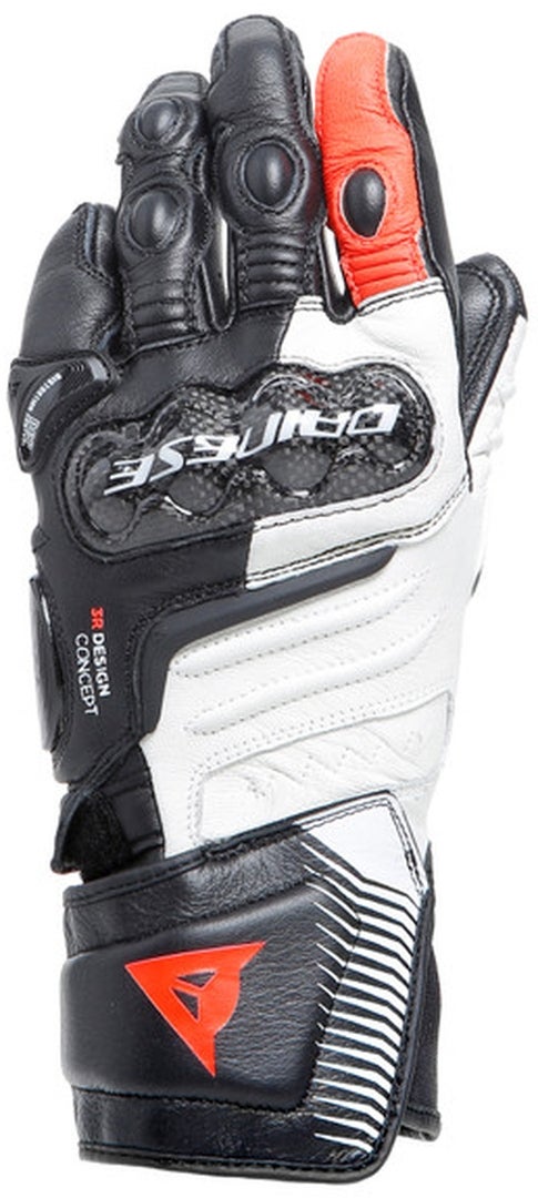 Side view of Dainese Carbon 4 Long Ladies Motorcycle Gloves