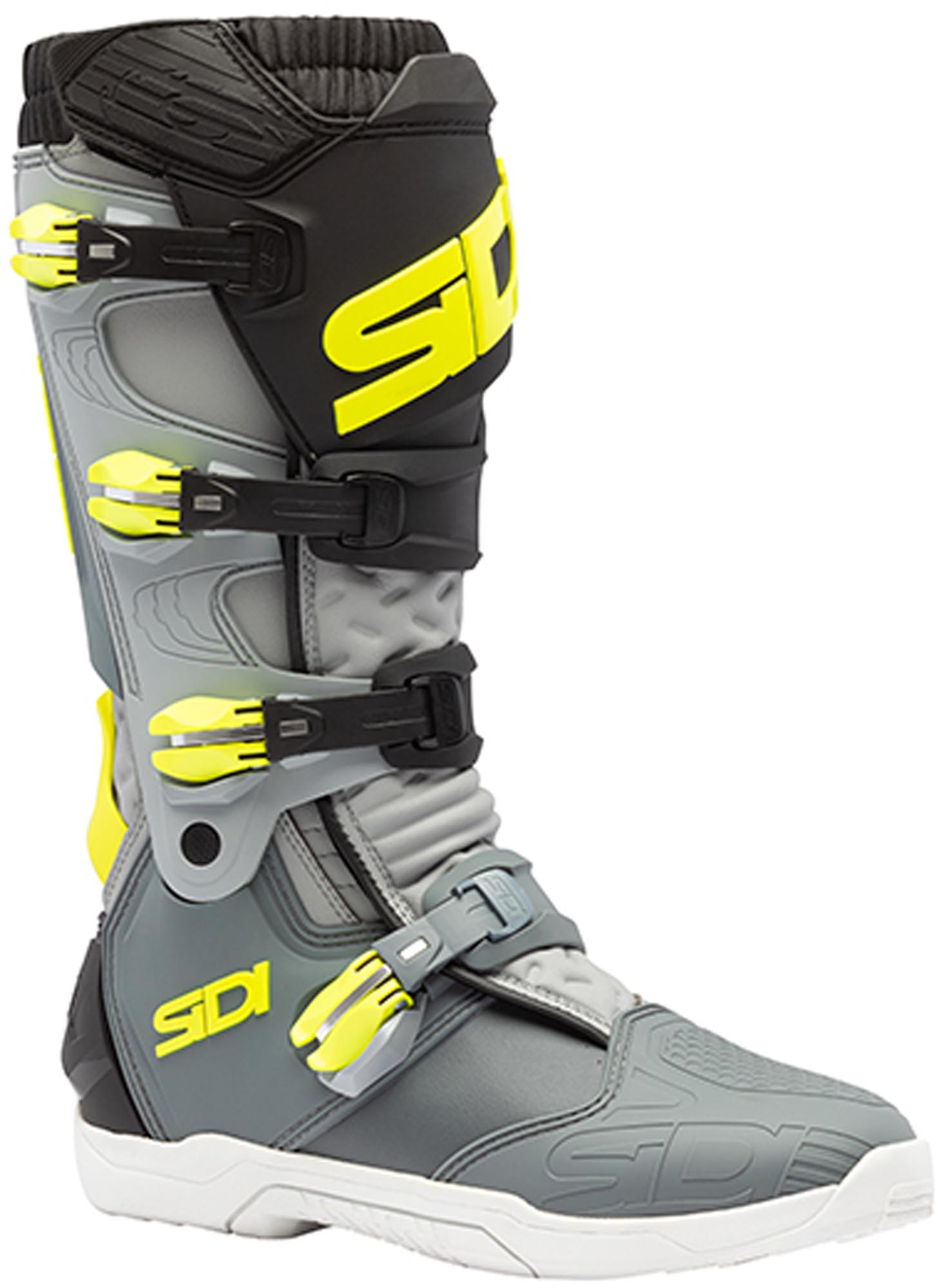 Sidi XPower SC Bottes de motocross gris/jaune 50 Figure 1