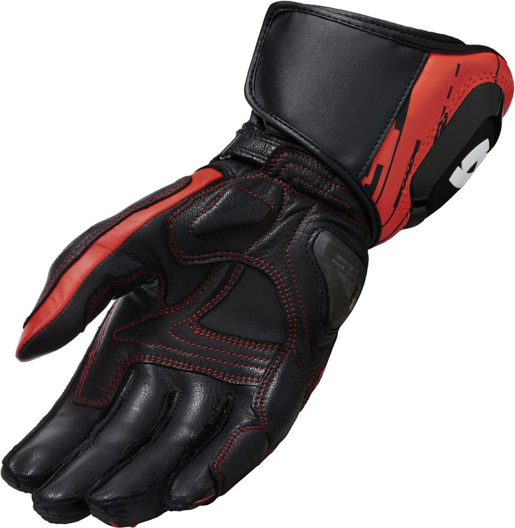 Revit Quantum 2 Motorcykelhandsker rød/sort M Figur 2