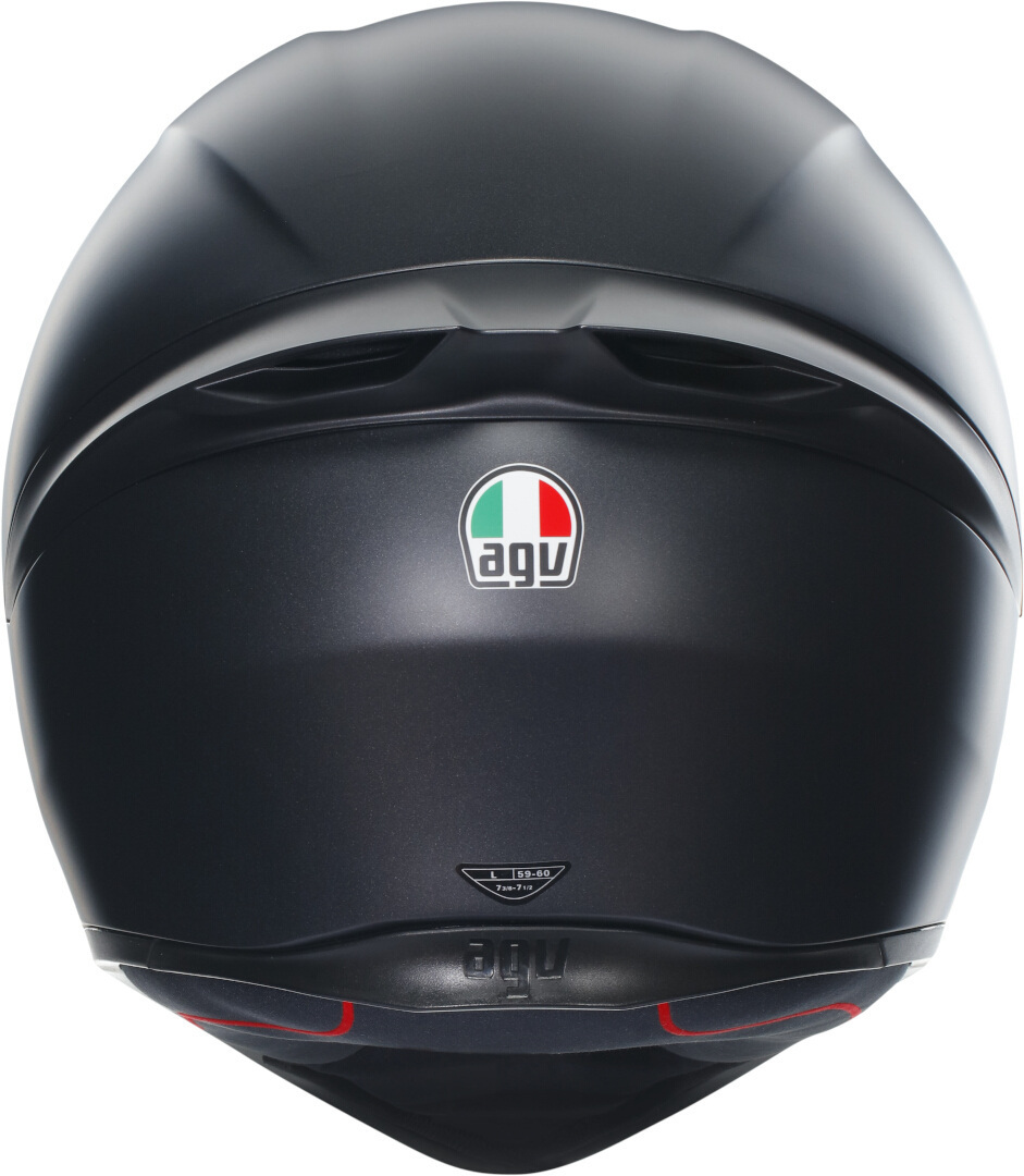 AGV K-1 S Mono Hjälm Black Matt XS (53/54) Figur 4