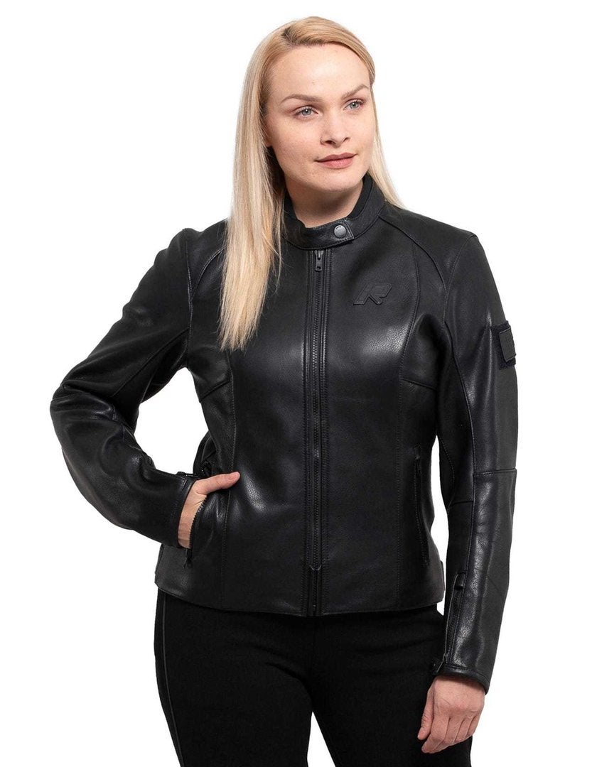 Rukka Blockracerina Ladies Motorcycle Leather Jacket 46 Figure 5
