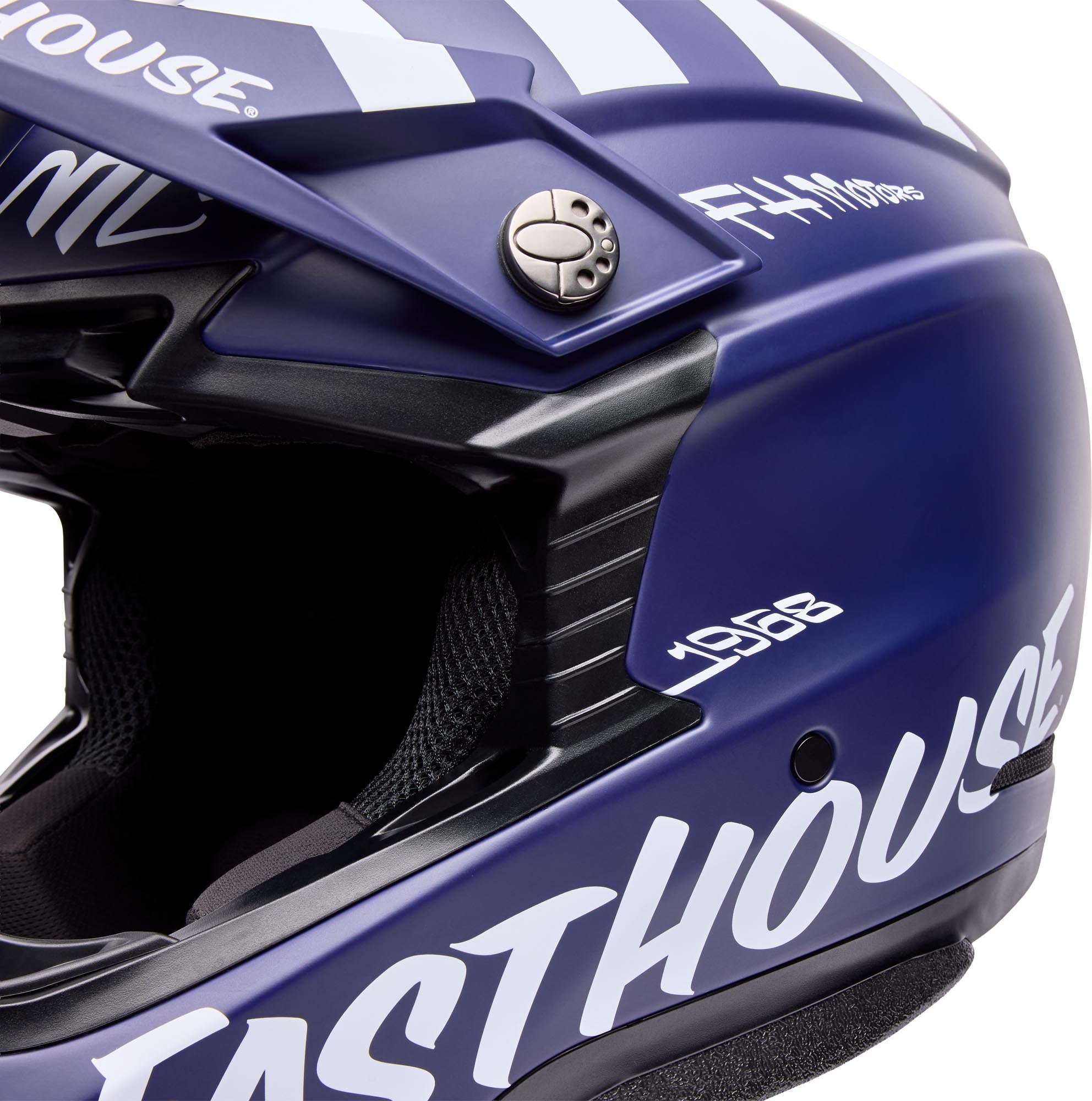 Side view of Bell Moto-10 MIPS Fasthouse Motocross Helmet