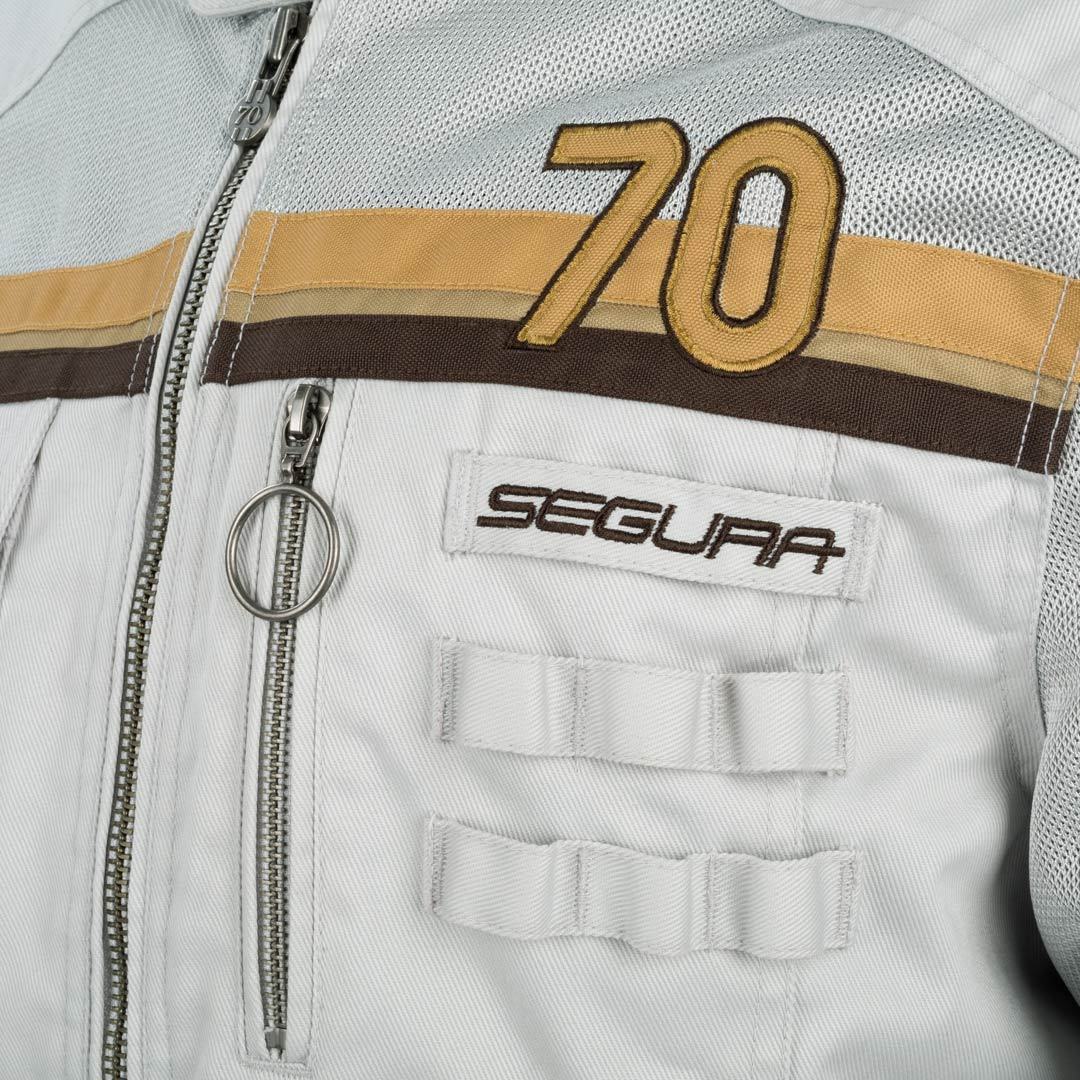 Segura Mojo Motorcycle Textile Jacket grey/brown M Figure 8