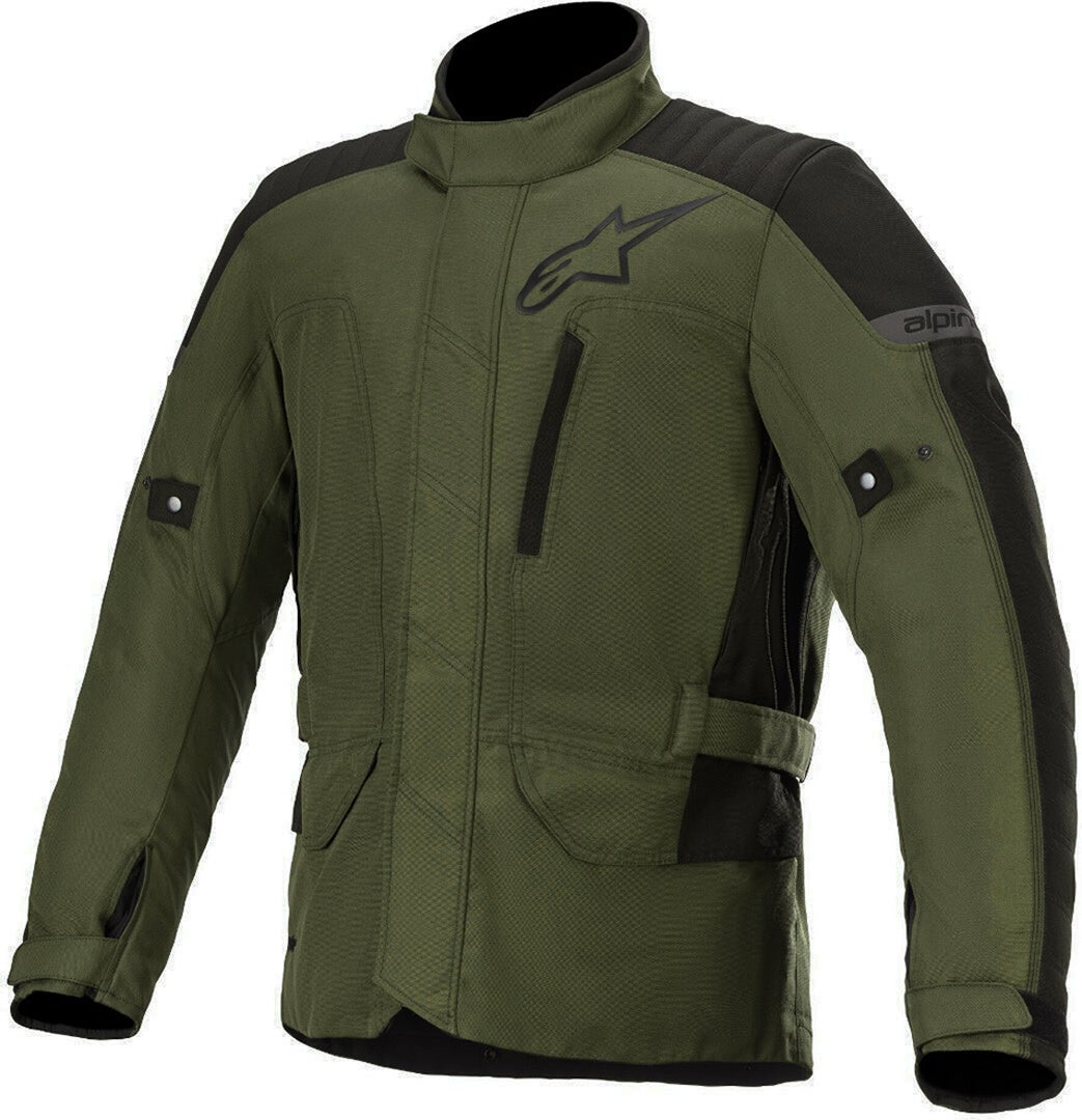 Alpinestars Gravity Drystar Veste textile de moto Vert militaire L Figure 1