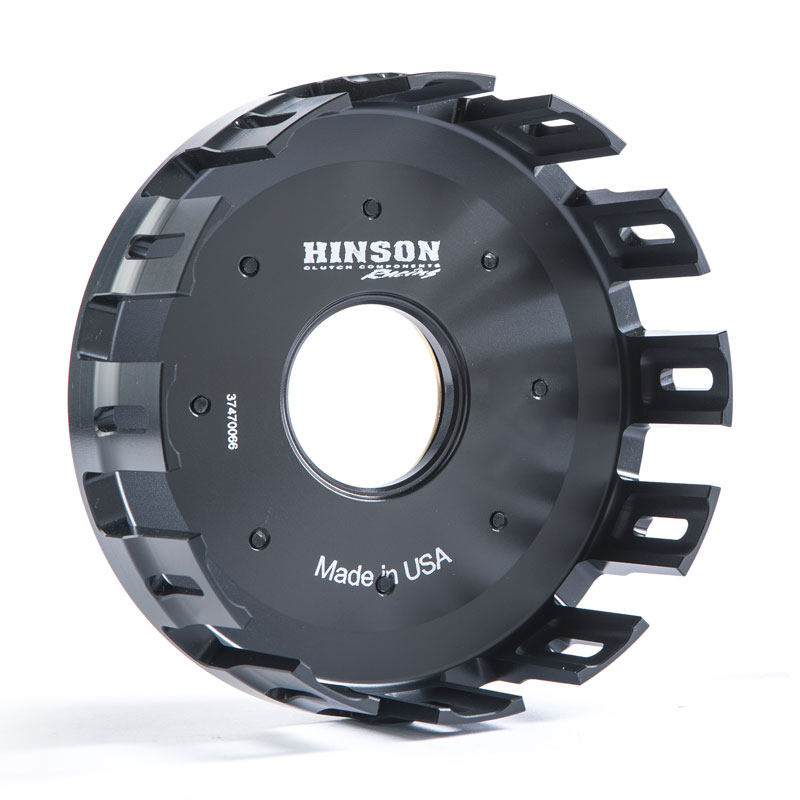 Hinson Billetproof® aluminium kopplingsklocka med vridmomentstötdämpare - Honda CRF450R Figur 1