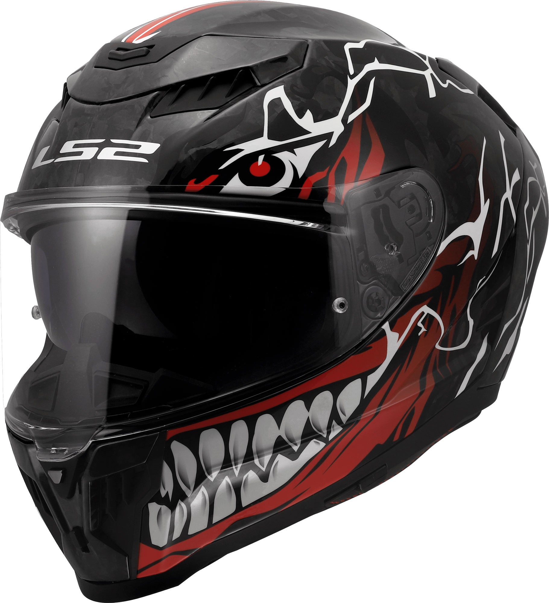 LS2 FF807 Dragon Forged Carbon Incubus Cască S (55/56) Figura 1