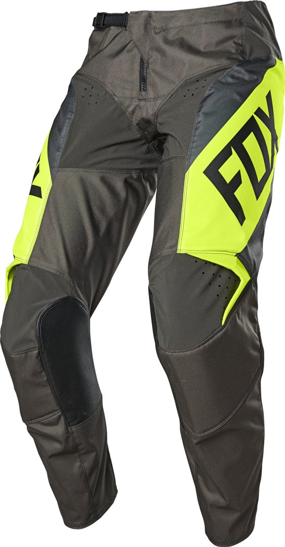 FOX 180 REVN Calças de Motocross cinza/amarelo 30 Figura 1