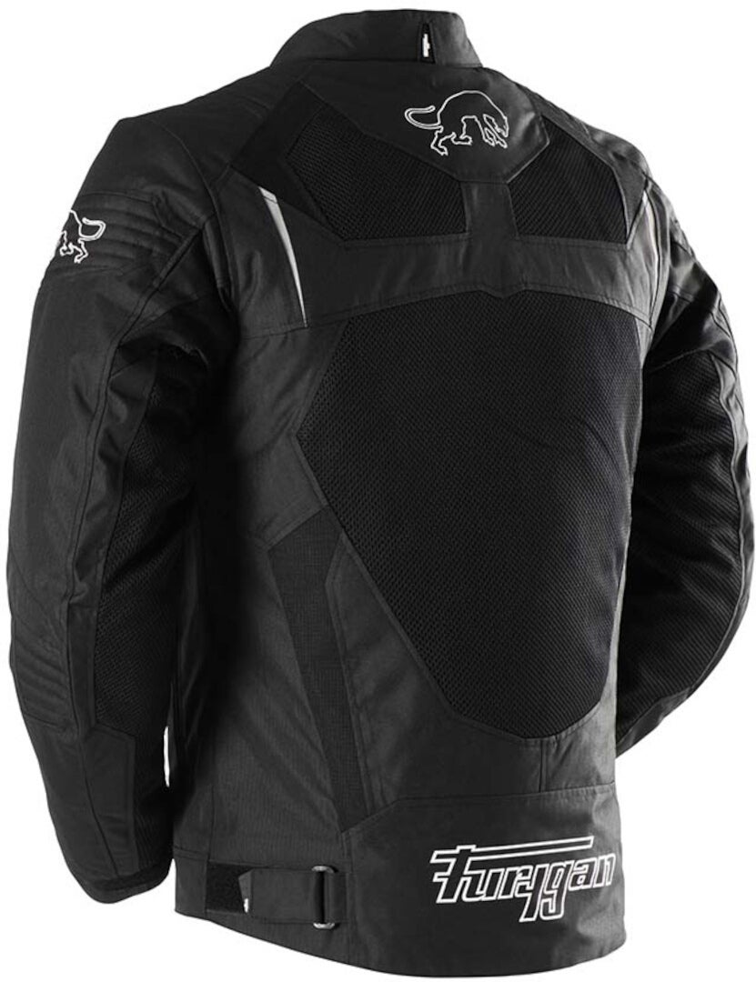 Furygan WB08 Vented+ Motorrad Textiljacke schwarz/weiß XL Abbildung 12