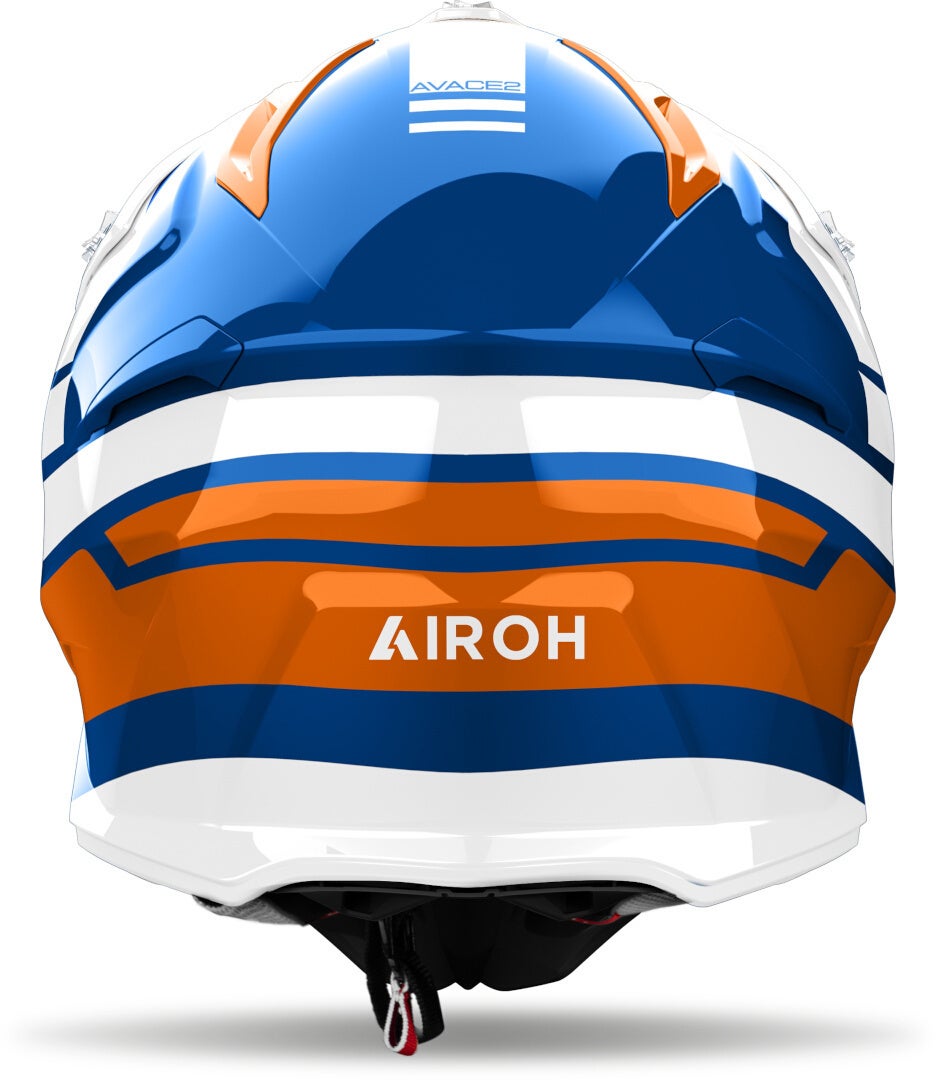 Airoh Aviator Ace 2 Sake Motocross Helm weiß/blau/orange S (55/56) Abbildung 3
