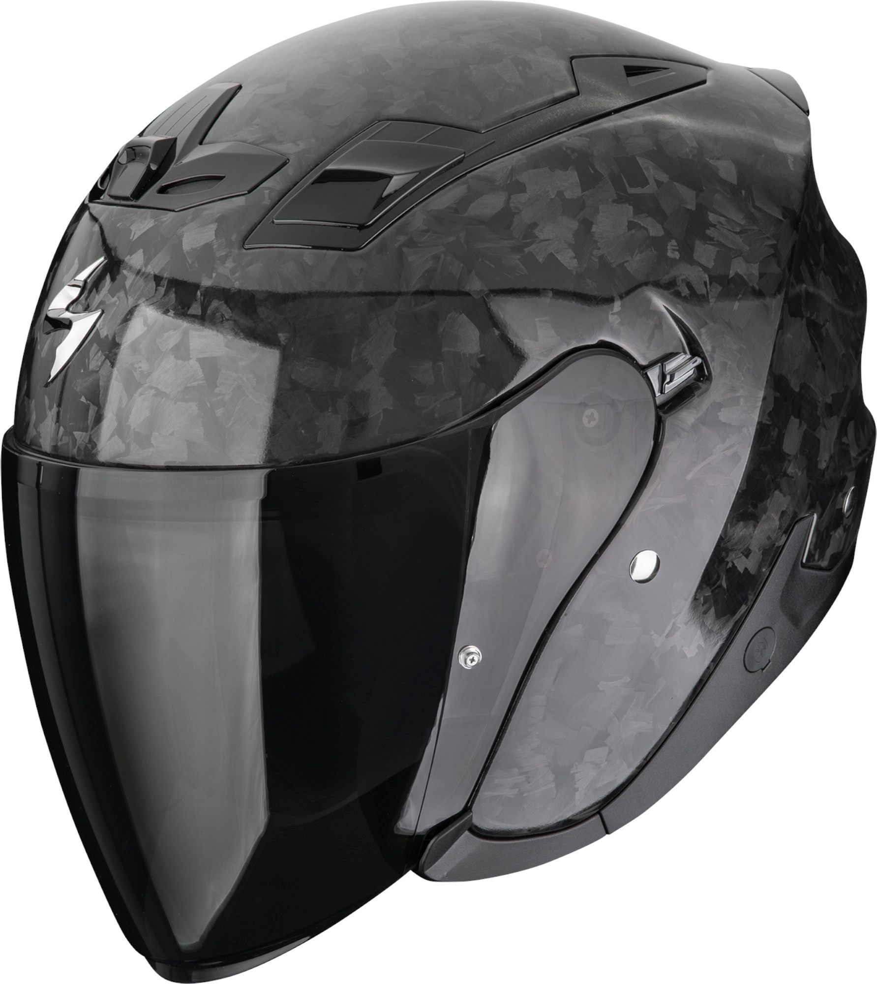 Scorpion EXO-Z1 Carbon Onyx Capacete Aberto Artigo principal Figura 1